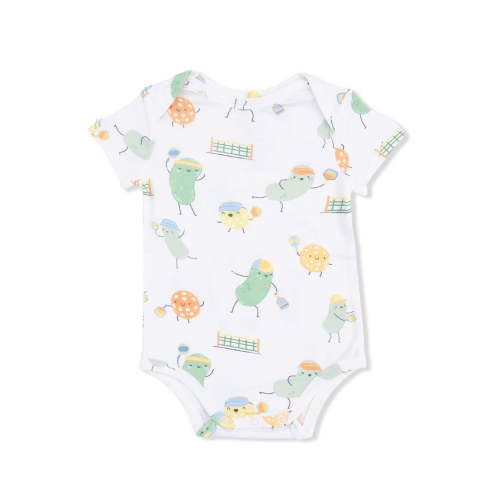 Short Sleeve Bodysuit, Pickles Playing Pickleball