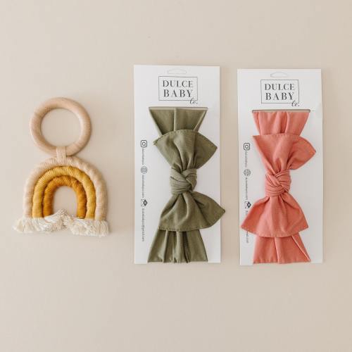 Stretch Cotton Headband Bow, Baby Headband, Baby Bows, Little Girl Bow headband, Newborn Headband, Cotton Fabric Headband, Baby Bling