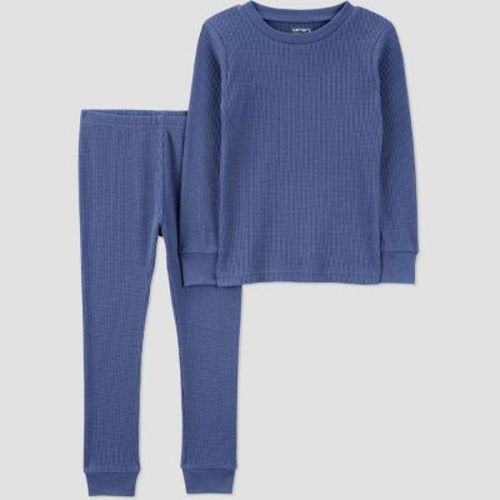 Carter's Just One You® Toddler 2pc Solid Long Sleeve Cotton T-Shirt & Pajama Set