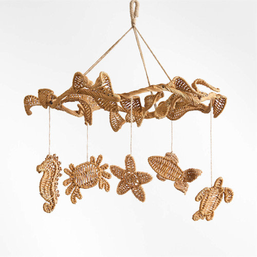 Cresset Rattan Baby Nursery Mobile