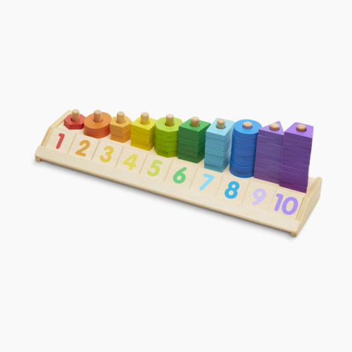 Melissa & Doug Counting Shape Stacker