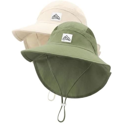 Toddler Sun Hat Kids Sun Protection for Baby Boys Girls Beach Fishing Hats