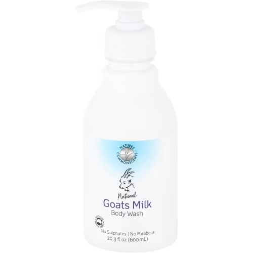 Natures Commonscents Goats Milk Body Wash 600mL