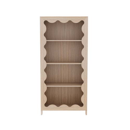 House of Happy Wiggle Bookshelf, Natural