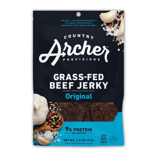 Archer Grass-Fed Beef Jerky Original, 2.5 oz