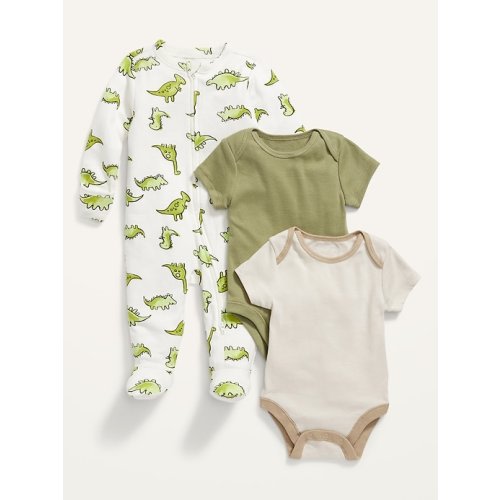 Unisex Layette Essentials 3-Pack for Baby