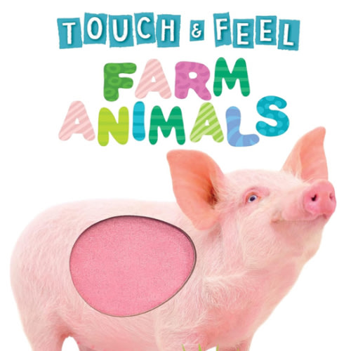 Touch and Feel Farm Animals - Novelty Book - Children's Board Book - Interactive Fun Child's Book