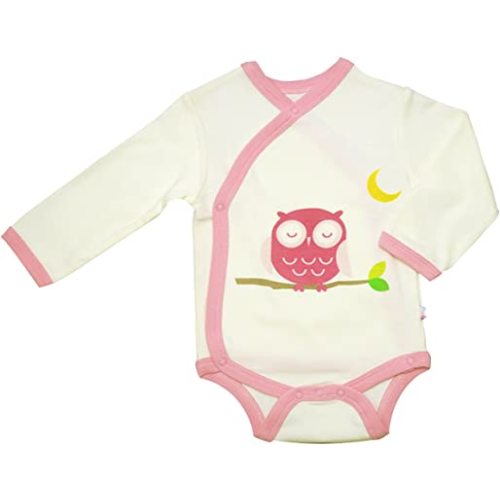 Babysoy Organic Long Sleeve Kimono Bodysuit