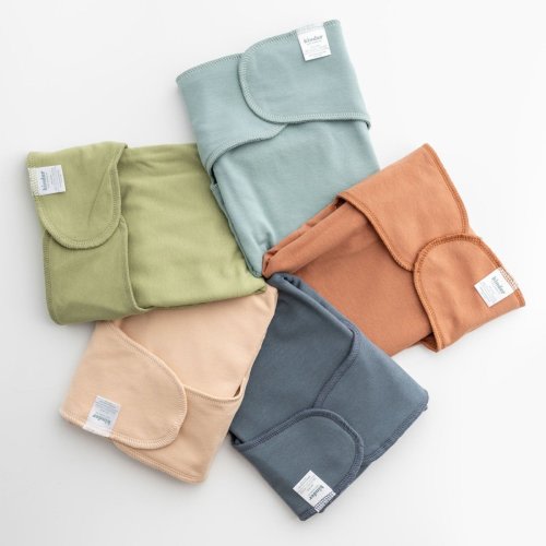 Heavy - Pre-Flat Cloth Diaper - Bamboo Viscose and Cotton - Stretchy – Kinder Cloth Diaper Co.