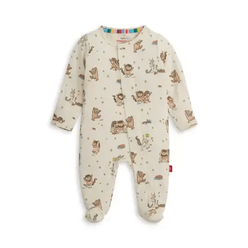 Unisex Printed Footie - Baby