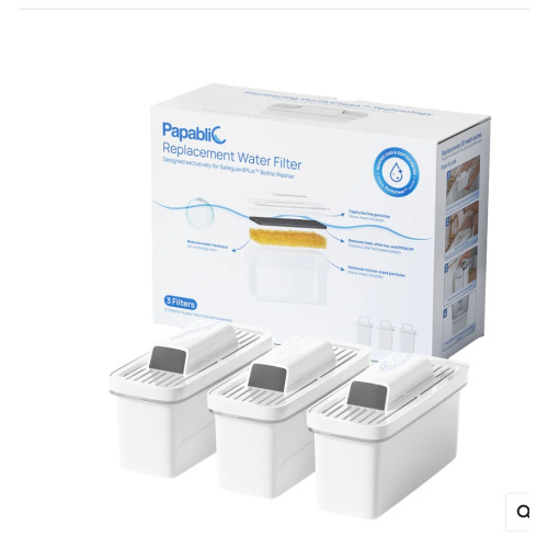 Papablic PurifyClean™ Replacement Water Filter,3 Count