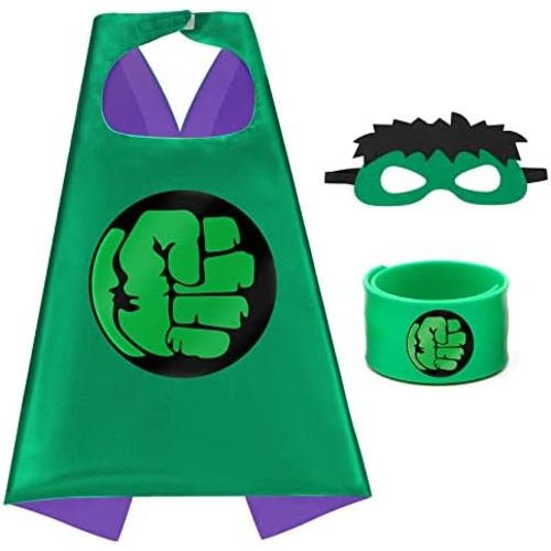 Kids Dress Up Capes and Masks Set, Kids Costume for Party Favor