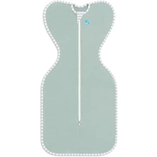 Love to Dream Swaddle, Baby Sleep Sack, Swaddle Up Self-Soothing Swaddles for Newborns, Get Longer Sleep, Snug Fit Helps Calm Startle Reflex, Lite 0.2 Tog Sleep Sack, 13-19 lbs, Olive