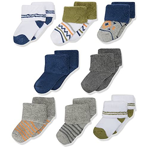 Luvable Friends Unisex Baby Newborn and Baby Terry Socks