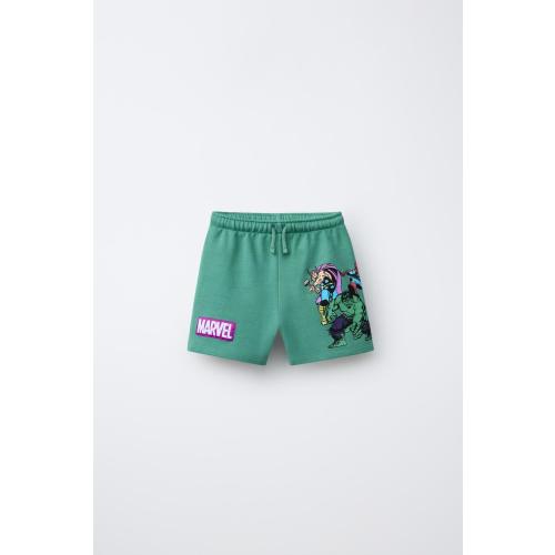 THE AVENGERS © MARVEL SHORTS - Mid-green | ZARA United States