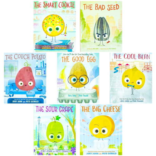 The Food Group Series By Jory John Illus. 7 Picture Books Set - PB
