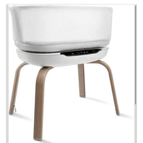 Graco SmartSense Soothing Baby Bassinet – Smart Newborn Bassinet Detects and Automatically Responds to Baby's Cries – for Newborn Babies to 6 Months