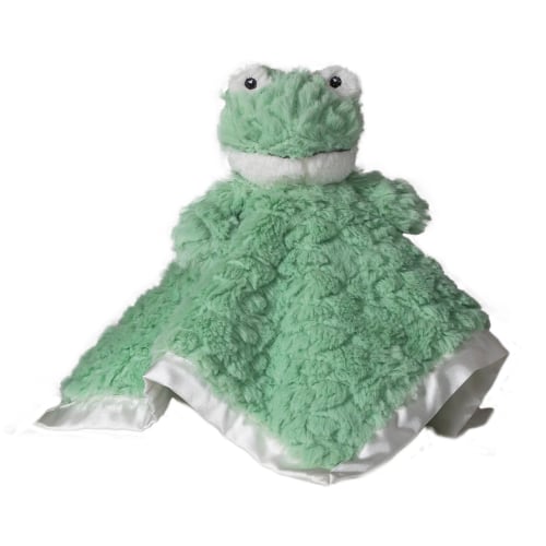 Putty Nursery Mint Frog Character Blanket - 13" - Mary Meyer Stuffed Toys