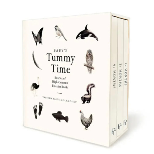 Baby's Tummy Time Book Box Set