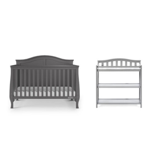 Child Craft Camden Convertible Crib and Changing Table 2-Piece Nursery Set & Reviews | Wayfair