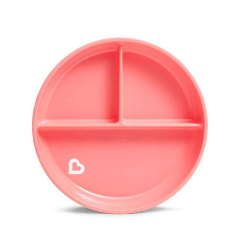 Munchkin Stay Put™ Suction Plate - Light Pink