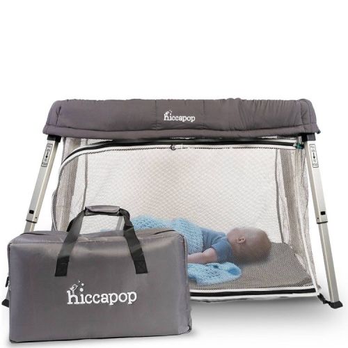 hiccapop Travel Pod Playard - Gray