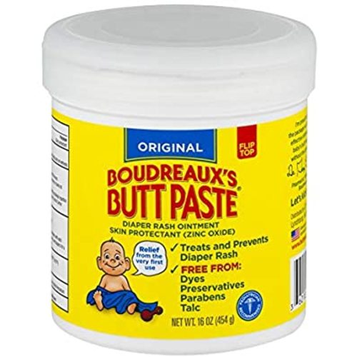 Boudreaux's Butt Paste Diaper Rash Ointment, Original, 16 Oz