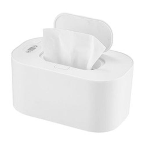Wipe Warmer USB Rechargeable with Temperature Display Adjustable Heat Smart Thermostat White