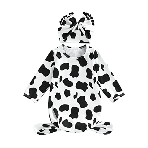 Infant Newborn Baby Girls Floral Sleep Gown Headband Sleepwear Romper Sleeping Bags Outfits