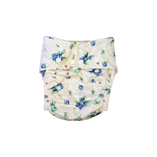 Naturalets™ pocket diaper with Trifold - Berries