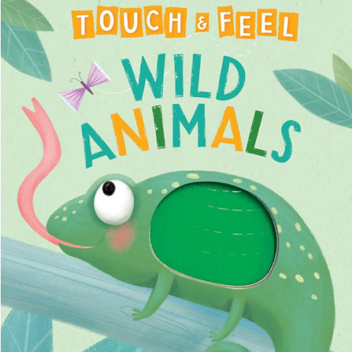 Wild Animals: A Touch and Feel Book - Children's Board Book - Educational