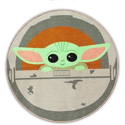 Star Wars The Mandalorian, The Child 39-Inch Round Area Rug