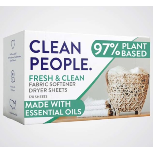 Fabric Softener Dryer Sheets - Clean People