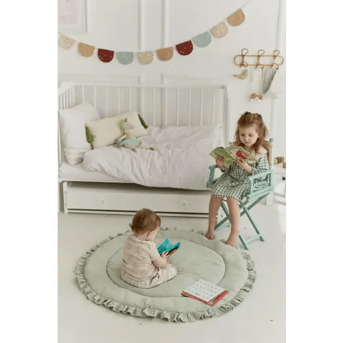 Play mat, Baby play mat, Baby Rug, Round Baby Mat, Nursery Floor mat, Infant Activity Mat, Washable Baby Play Rug, Play Mat For Newborns