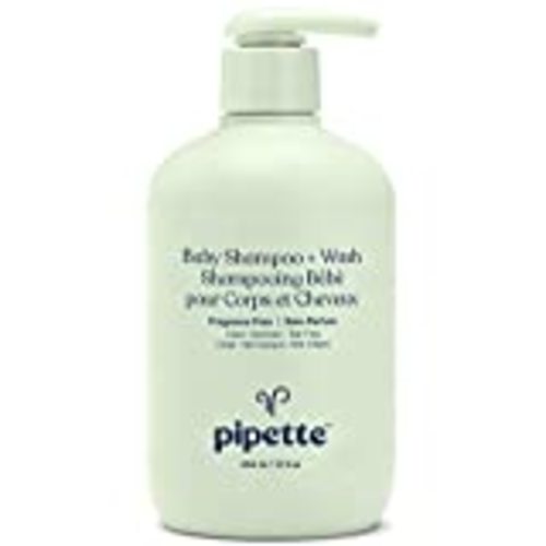 Amazon.com: Pipette Baby Bathtime Bundle - Vanilla + Ylang Ylang Shampoo + Wash and Baby Lotion, Tear-Free, Hydration & Natural Moisture of Baby's Delicate Skin, Renewable Plant-Derived Squalane, Sulfate Free : Baby