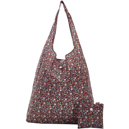 ECO CHIC Foldable Reusable Grocery Bags - Lightweight, Recycled & Reusable Shopping Bag - Waterproof Packable Tote