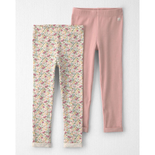 Toddler Girl 2-Pack Organic Cotton Leggings - Little Planet | Carter's