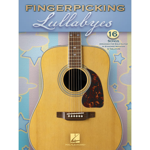 Fingerpicking Lullabyes - 16 Songs Arranged for Solo Guitar in Standard Notation & Tab (Sheet Music) Guitar Solo (00701276) by Hal Leonard