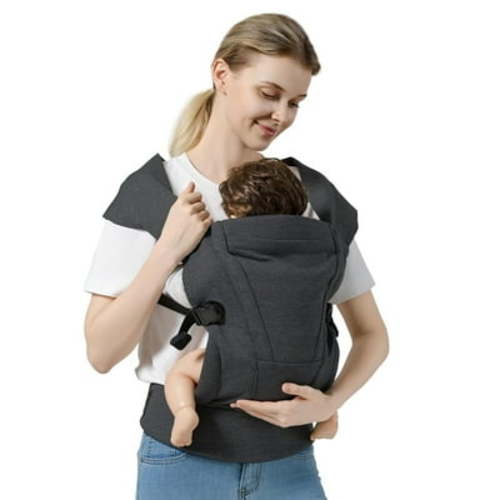 WQQ Baby Carrier Newborn to Toddler Baby Wrap Carriers(7-30lbs),Hands Free Baby Sling Carrier