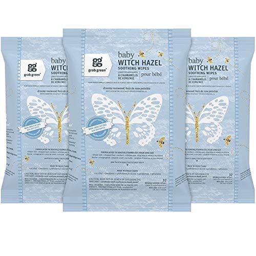 Baby Witch Hazel Wipes - 3 Pack – Grab Green Home