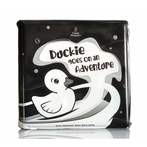 Young Wonderer High Contrast Bath Book - Duckie Goes On An Adventure