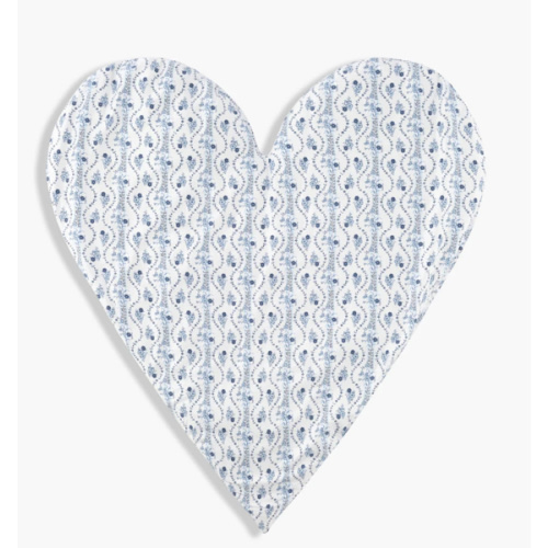 The Tummy Time Mat - Blue Vine Stripe