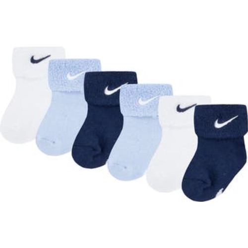 6-Pack Cuffed Terry Bootie Socks