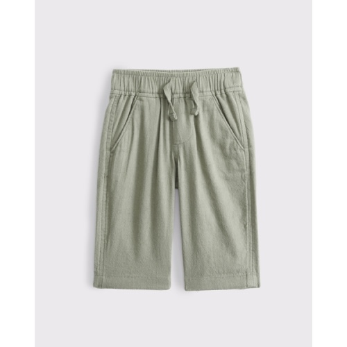 baby textured pull-on pants