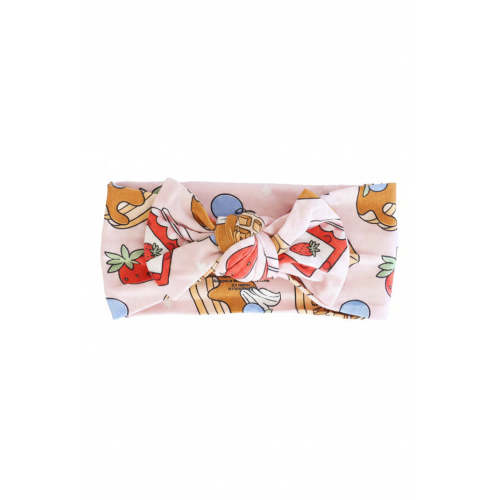 Sweet Stacks Knit Large Bow Headwrap | Pink