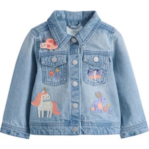 Kids' Embroidered Denim Jacket, 12-18M
