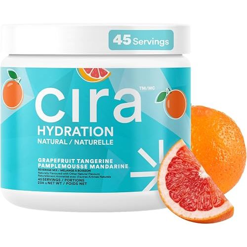Cira Hydration Electrolytes Powder - Grapefruit Tangerine, 45 Servings