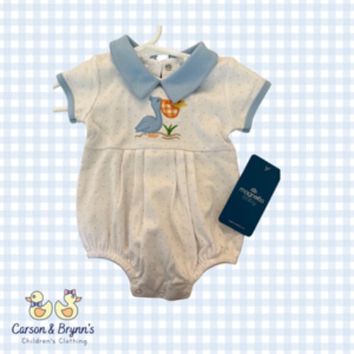 Magnolia Baby Pelican Bay Appliqué Bubble – Carson and Friends