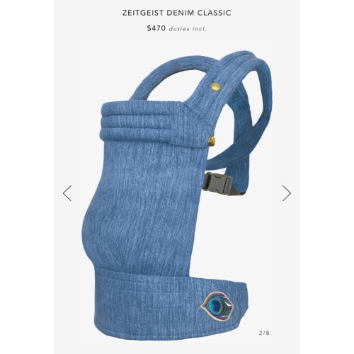 Denim Classic | Zeitgeist Baby Carrier | SHOP ARTIPOPPE