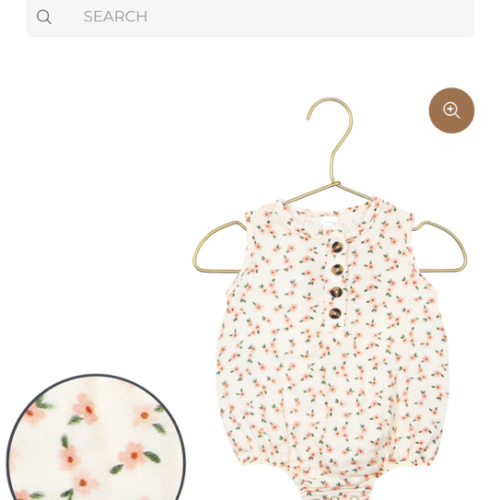 Cloud Muslin™ Bubble Romper - Lottie